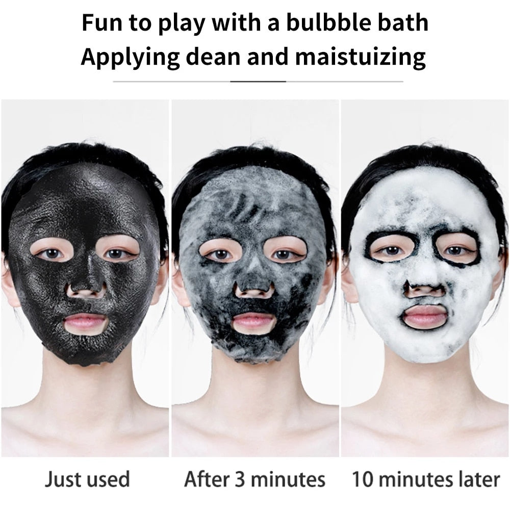 LAVENE Facial Black Sea Salt Bubble Mask