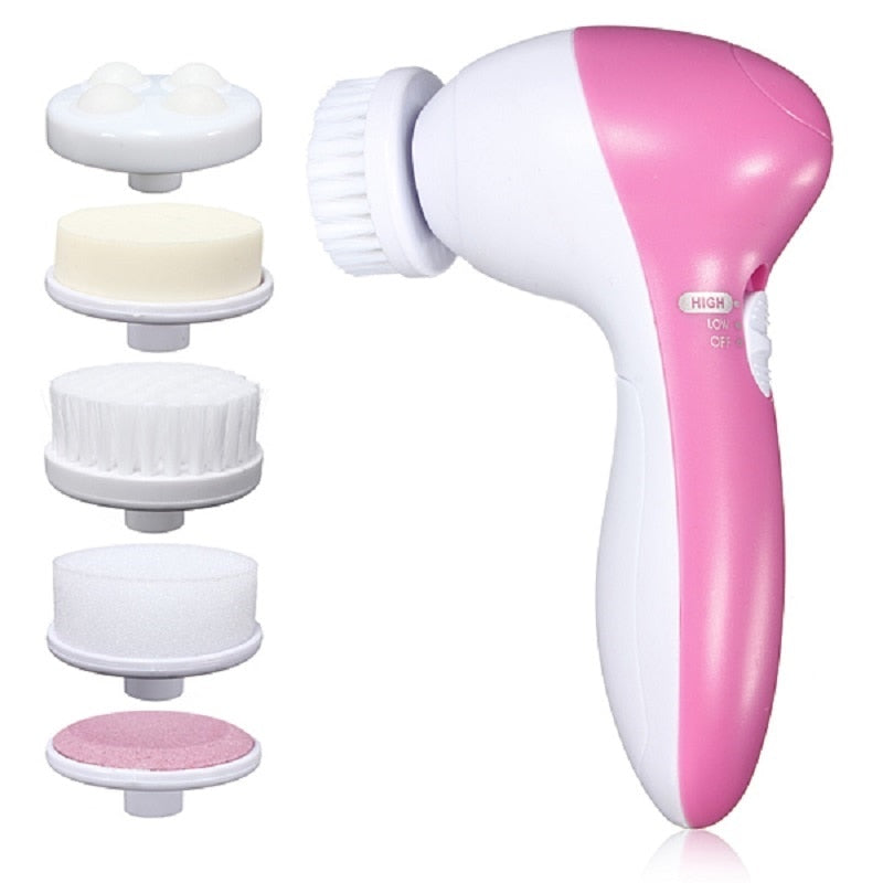 LAVENE 5 IN 1 Electric Face Cleansing Brush